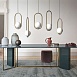 Подвесной Светильник Matthew Mccormick Hoop 50 Black Mila Pendant Imperiumloft 179966-22 - фото