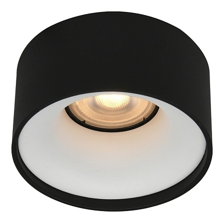Св-к встр. Черный GU10 1*50W IP20 D85xH104 220V Без ламп ST260.458.01 - фото