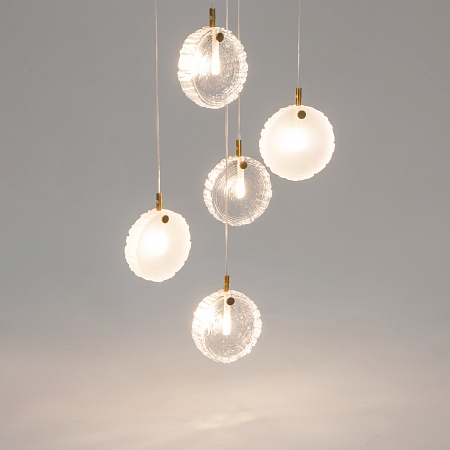 Подвесной светильник Maytoni Frozen MOD254PL-05BS - фото