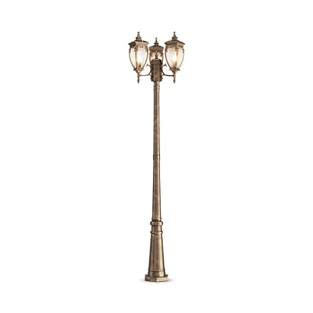 Садово-парковый светильник Outdoor Fleur O414FL-03GB - фото