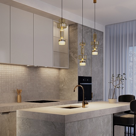 Подвесной светильник Maytoni Level MOD253PL-L18BS3K2 - фото