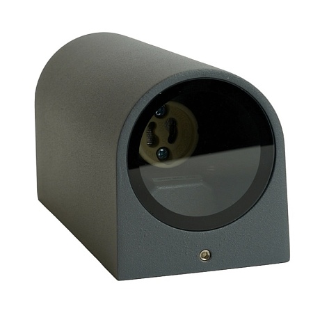 Светильник садово-парковый Feron DH030,на стену, E27 230V, черный - фото