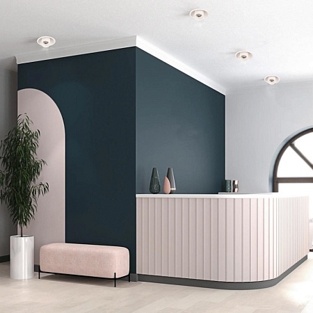 10322/A White Встраиваемый светильник LOFT IT Lens - фото