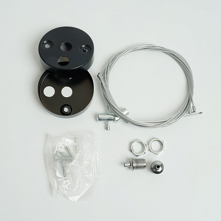 Светильник светодиодный линейный Feron.ONE AL4030 IP20 54W 6500K, рассеиватель матовый в стальном корпусе, черный 1200*40*200мм - фото