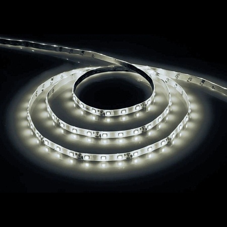 Светодиодная LED лента Feron LS604, 60SMD(2835)/m 4.8W/m 12V IP65 5m, 4000К - фото
