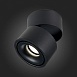 Светильник потолочный Черный LED 1*12W 4000K 1 000Lm Ra>90 36° IP20 D100xH105 170-240V ST652.442.12 - фото