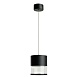 Светильник потолочный Feron HL4548 HALO levitation на подвесе GX53 12W 230V, черный 85*80 - фото