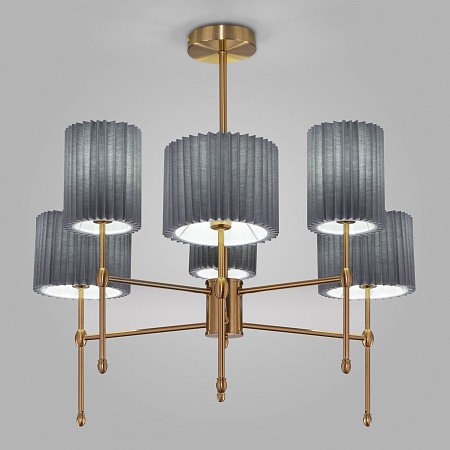 Потолочный светильник Eurosvet 60162/6 латунь - фото