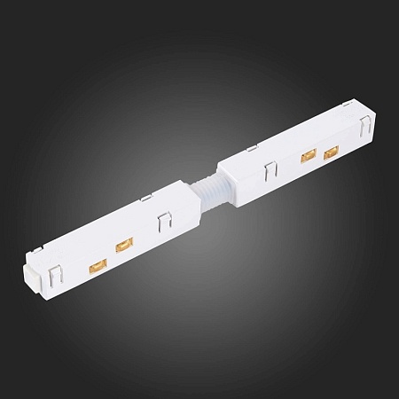 Коннектор питания прямой для магнитного шинопровода ST-Luce Белый ST006.539.00 - фото