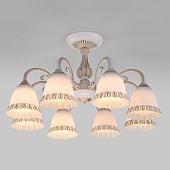 Потолочный светильник Eurosvet 60107/8 белый с золотом