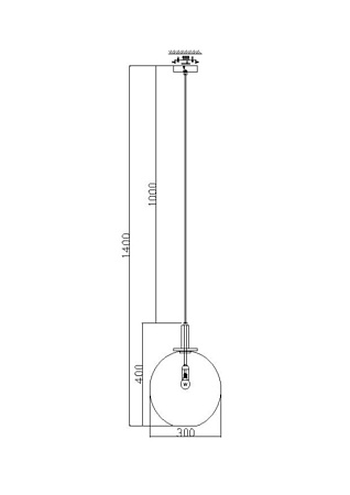 Подвесной светильник Freya Moke FR4007PL-01BT - фото