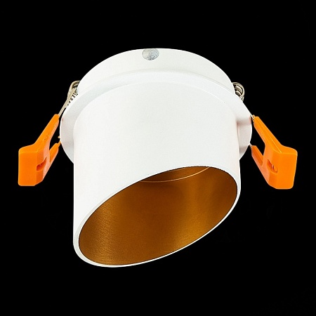 Св-к встр. Белый GU10 1*50W IP20 L68xW68xH68 220V Без ламп ST214.508.01 - фото