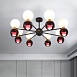 Люстра Потолочная Lavinia 6 (3+3) Круг Imperiumloft 151675-26 - фото