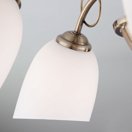 Потолочный светильник Eurosvet 30107/5 античная бронза - фото