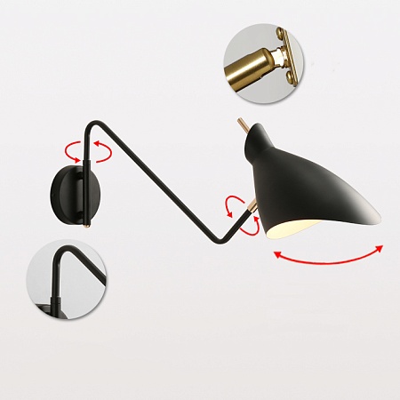 Настенный Светильник Hannover L48 White Imperiumloft 224041-23 - фото