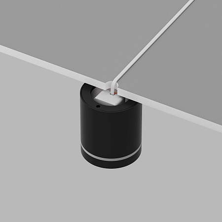 DK4016-BK Светильник накладной IP 20, 5 Вт, LED 3000, черный, алюминий/акрил - фото