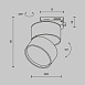 Трековый светильник Technical Onda TR007-1-12W3K-B - фото