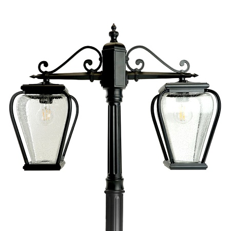 Светильник садово-парковый Feron PL748 столб 60W E27 230V, черный - фото