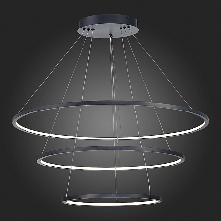 Светильник подвесной ST-Luce Черный/Белый LED 1*114W 4000K ST603.443.114 - фото