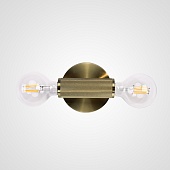 Бра Rh Utilitaire Inline Sconce Brass Imperiumloft 123279-22