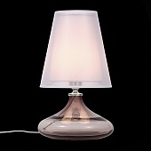 Прикроватная лампа ST-Luce Хром, Розовый/Белый E27 1*60W SL974.604.01