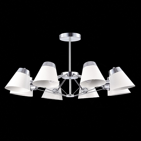 Светильник потолочный Хром/Белый E14 8*40W SLE155802-08 - фото