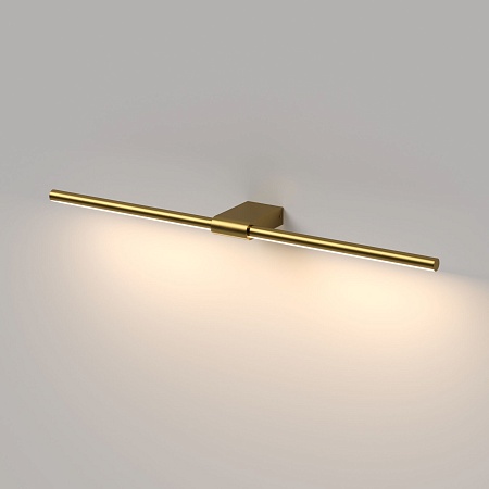 Светильник настенный поворотный светодиодный Luar 600 латунь 4000К 40125/LED Elektrostandard - фото