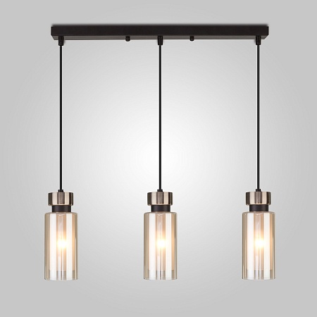 Подвесной акцентный светильник Eurosvet 50115/3 черный - фото