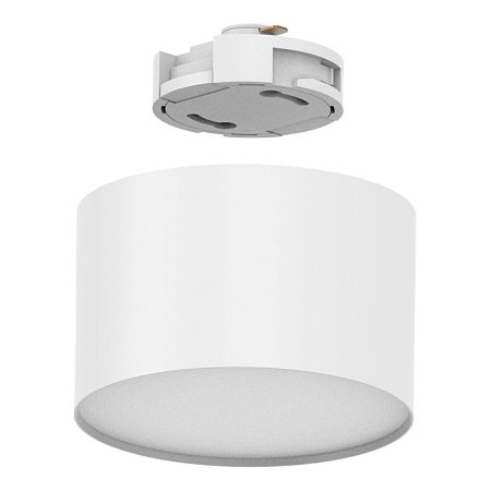 Светодиодный светильник Feron AL129 трековый однофазный на шинопровод 12W 4000K 110 градусов белый - фото