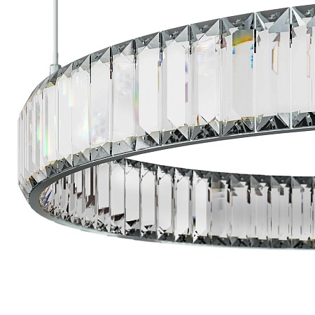 10135/3 Chrome Подвесной светильник LOFT IT Crystal ring - фото