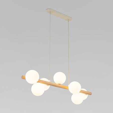 Подвесной светильник TK Lighting 5905 Estera Wood - фото