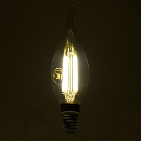 Лампа светодиодная Feron.PRO LB-1216 Свеча на ветру E14 6W 175-265V 4000K - фото