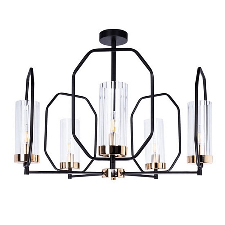 Потолочная люстра Arte Lamp CELAENO A7004PL-5BK - фото