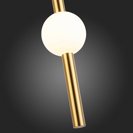 Светильник подвесной ST-Luce Золотистый/Золотистый, Белый LED 1*18W 4000K SL1222.233.01 - фото