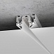 Slim Magnetic Шинопровод в натяжной потолок с декоративными вставками черный 2м 85204/00 Elektrostandard - фото