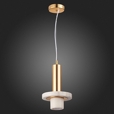 Светильник подвесной ST-Luce Золотистый/Белый GU10 1*5W SL1210.503.01 - фото