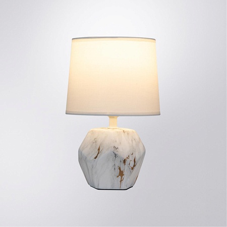 Декоративная настольная лампа Arte Lamp ZIBAL A5005LT-1WH - фото