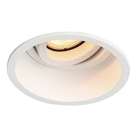 Св-к встр. Белый GU10 1*50W IP20 D91,5xH5,2 220V Без ламп ST261.508.01 - фото