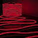 Светодиодный гибкий неон 220 В 9.6 Вт/м 120 Led/м 2835 IP67, односторонний красный, 50 м Гибкий неон 220V 9,6W 120Led 2835 IP67 односторонний красный, 50м Elektrostandard - фото