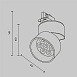 Трековый светильник Technical Alfa TR199-3-15W4K-M-B - фото