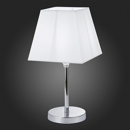 Прикроватная лампа Хром/Белый E14 1*40W SLE107604-01 - фото