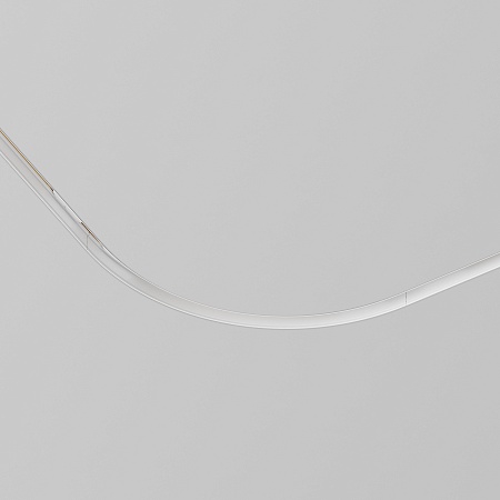 Коннектор радиусный R300 Exility встраиваемый под ГКЛ 12,5мм, белый - фото