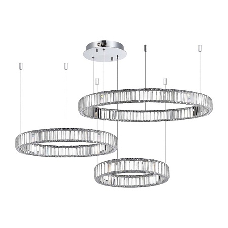 Люстра подвесная ST-Luce Хром/Прозрачный LED 1*122W 4000K SL1622.113.03 - фото