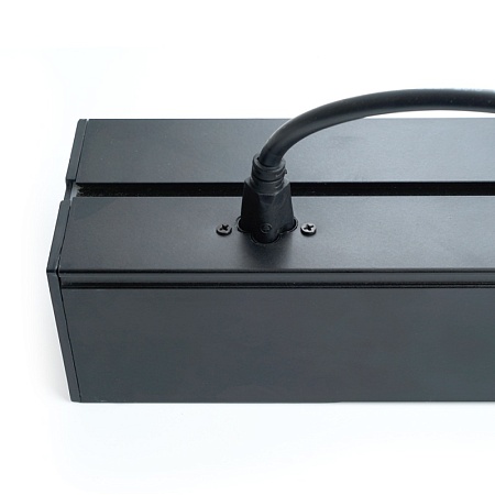 Светильник светодиодный линейный Feron AL4035 IP40 48W 4000К, рассеиватель матовый в алюминиевом корпусе, черный 1500*70*55мм - фото