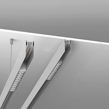 Шинопровод для низковольтных трековых  светильников, белый, 1м, CABM1000 - фото