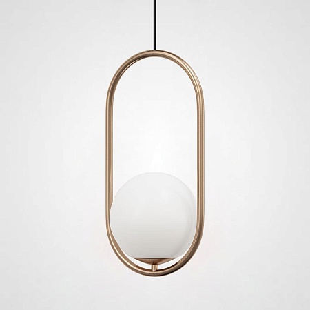 Подвесной Светильник Matthew Mccormick Hoop 40 Бронза Mila Pendant Imperiumloft 181903-22 - фото