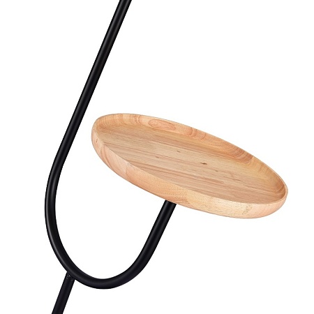 Торшер ST-Luce Черный/Черный E27 1*60W SL1802.405.01 - фото