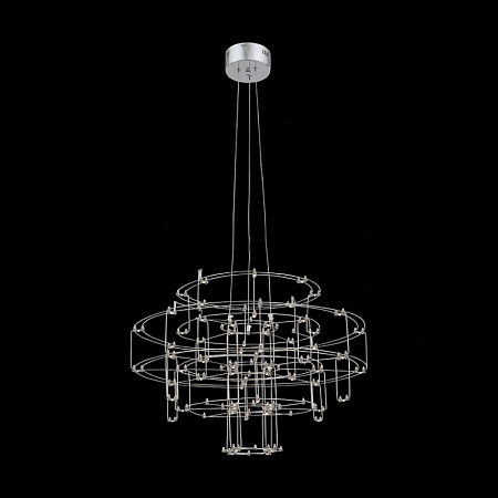 Люстра подвесная ST-Luce Хром/Хром LED 64*0,2W 3200K SL798.103.64 - фото