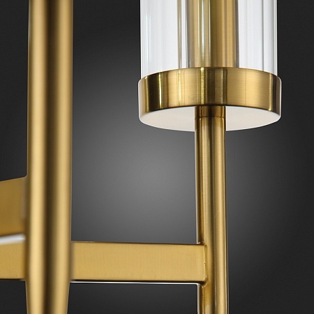 Люстра подвесная ST-Luce Латунь/Латунь, Прозрачный E14 5*60W SL1159.303.05 - фото