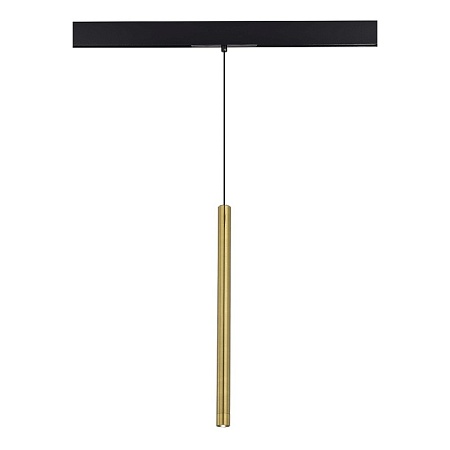 Магнитный трековый светильник Золотистый LED 1*7W 4000K 450Lm Ra90 36° IP20 D32xH307 48 ST682.346.07 - фото